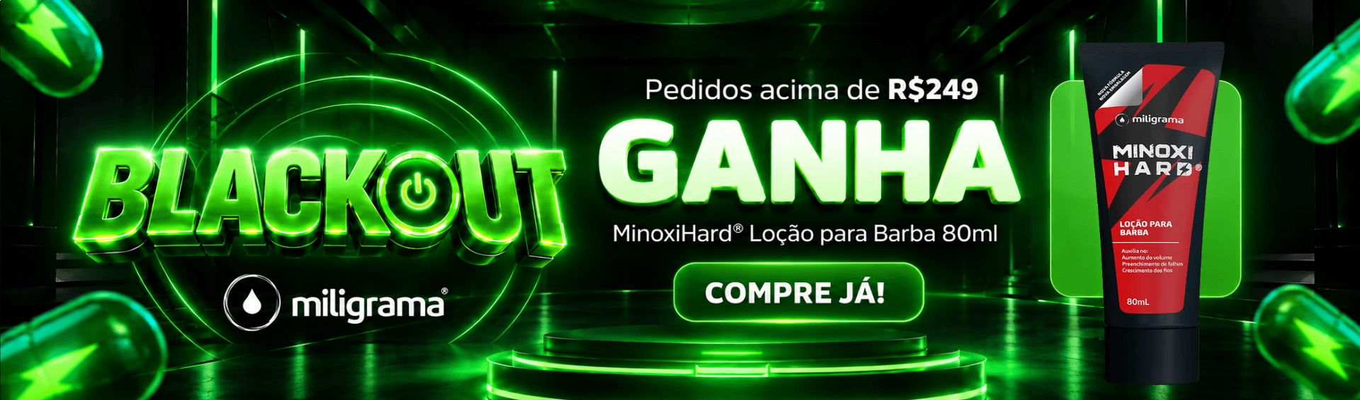 Banner - Principal - Brinde | MINOXIHARD 