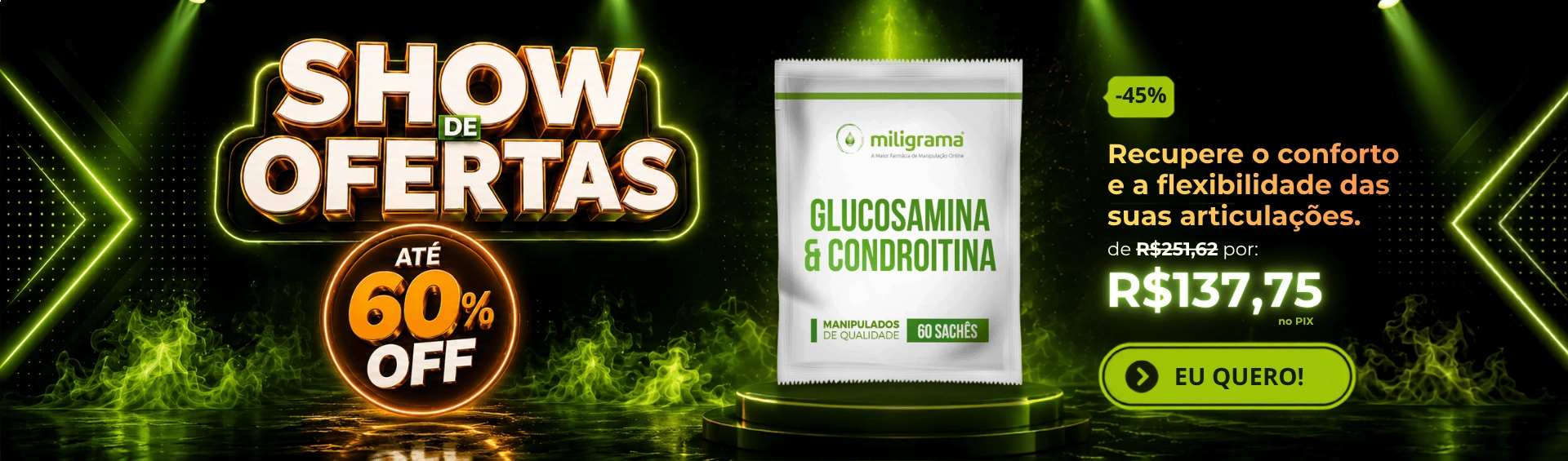 SHOW DE OFERTAS | GLUCOSAMINA