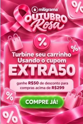 Banner Footer | Campanha Outubro Rosa - Cupom EXTRA50