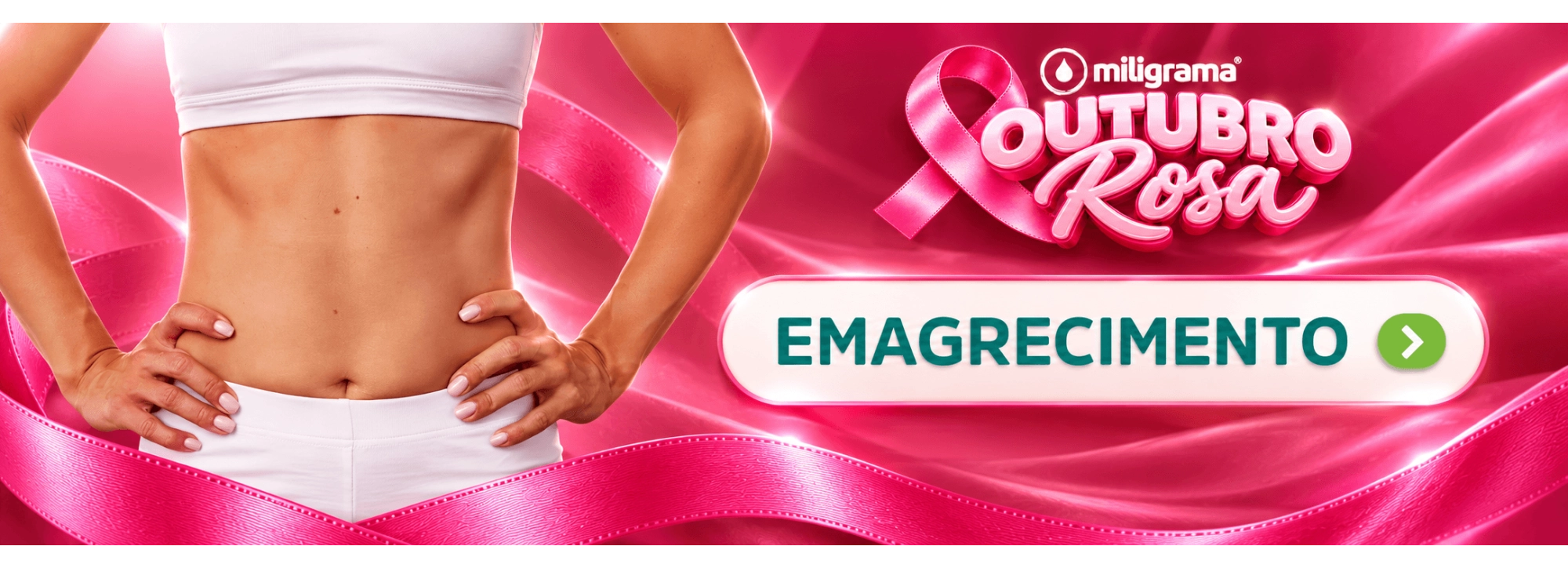 Mosaico | Campanha Outubro Rosa - Emagrecimento