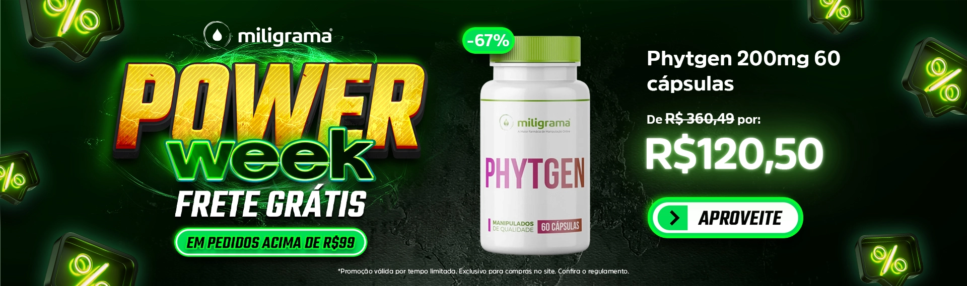 Banner - Principal - Powe Week - Phytgen