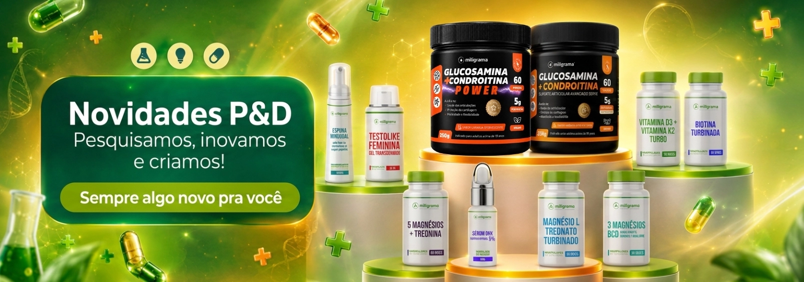 Novidades P&D