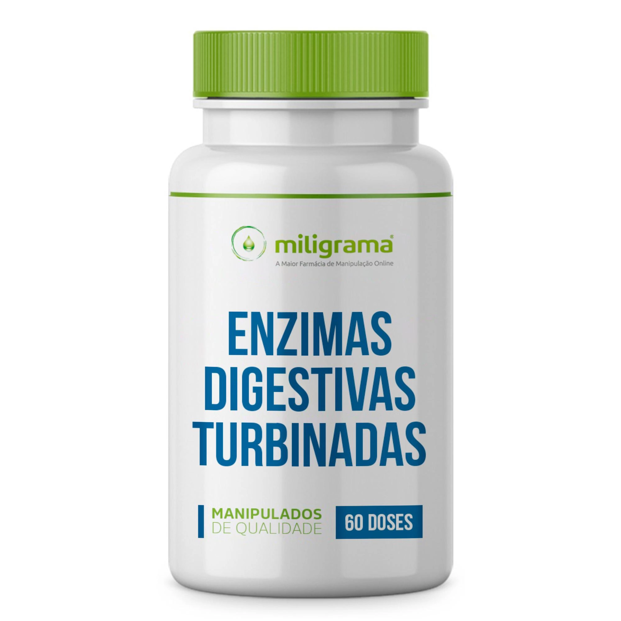 Enzimas Digestivas Turbinadas 60 doses