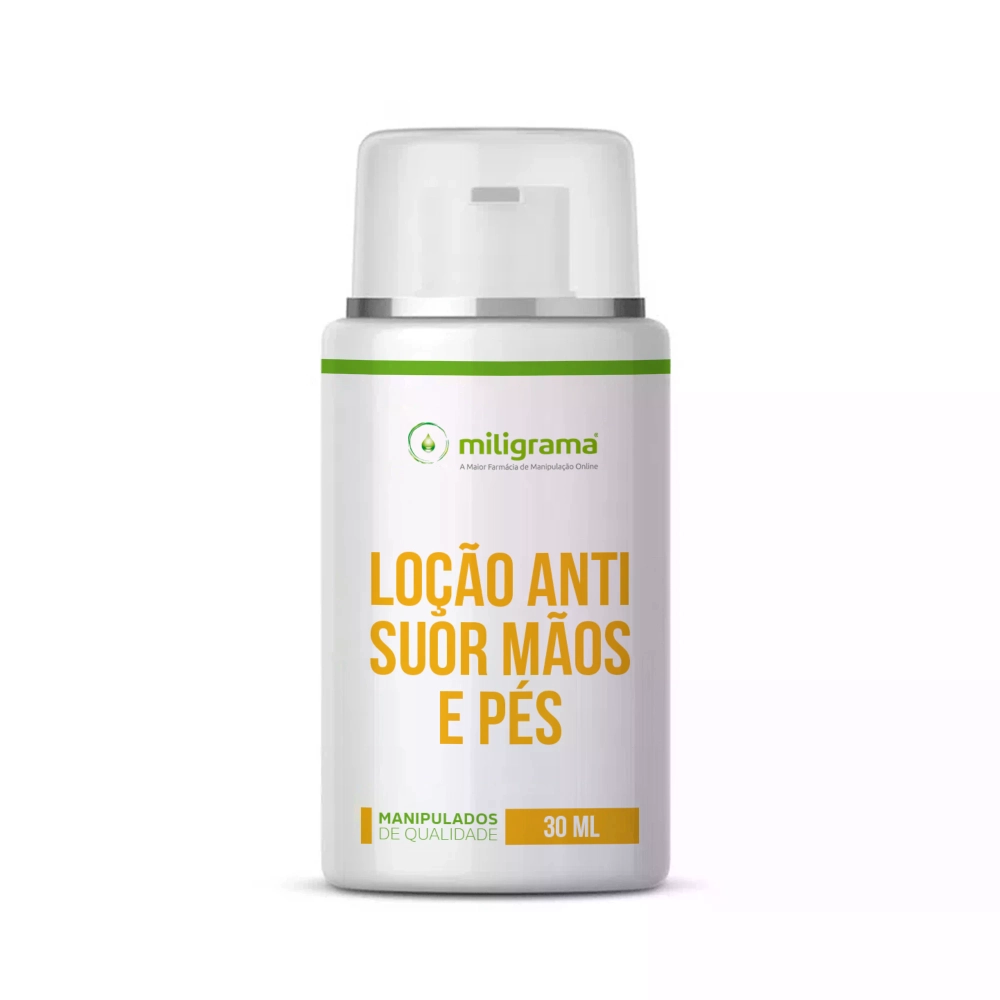 Loção Anti Suor Mãos e Pés