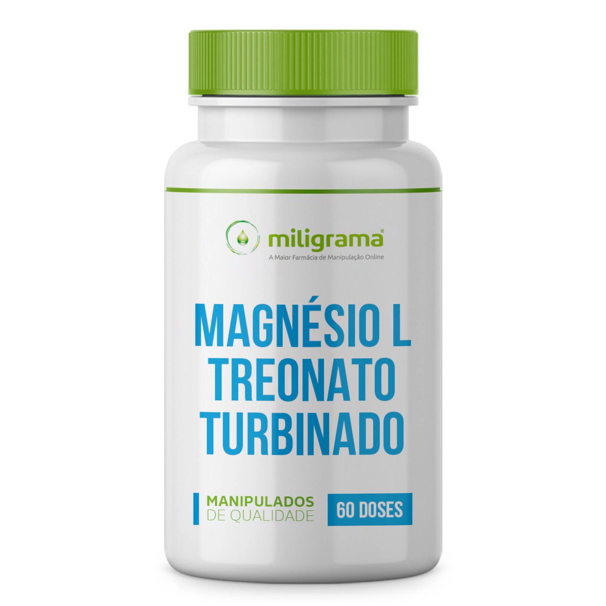 Magnésio L Treonato Turbinado 60 doses Magnésio L Treonato Turbinado 60 doses